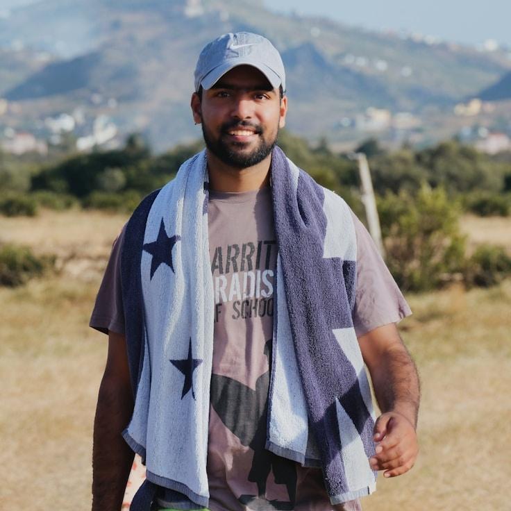 Portrait of Milo Calder, community mentor and Italian cuisine specialist